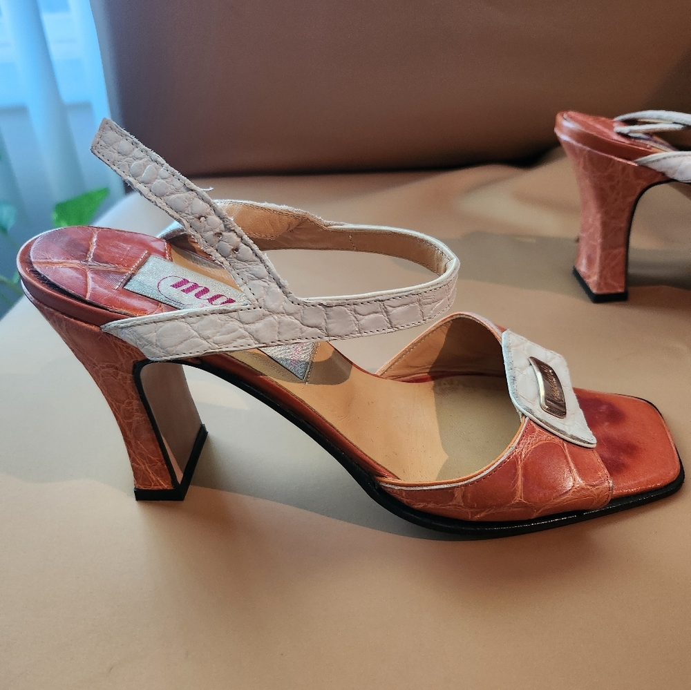 Luxurious Mauri Alligator lady's Shoe